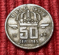 50 Centimes 1966 | Belgien | BELGIQUE | Bronze Münze | schön