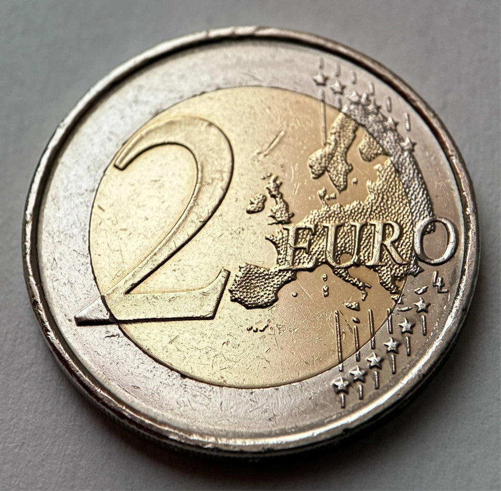 2 Euro 2021 | Spanien | UNESCO-Welterbe Toledo - Puerta del Sol | Bi-Metall Gedenkmünze | schön