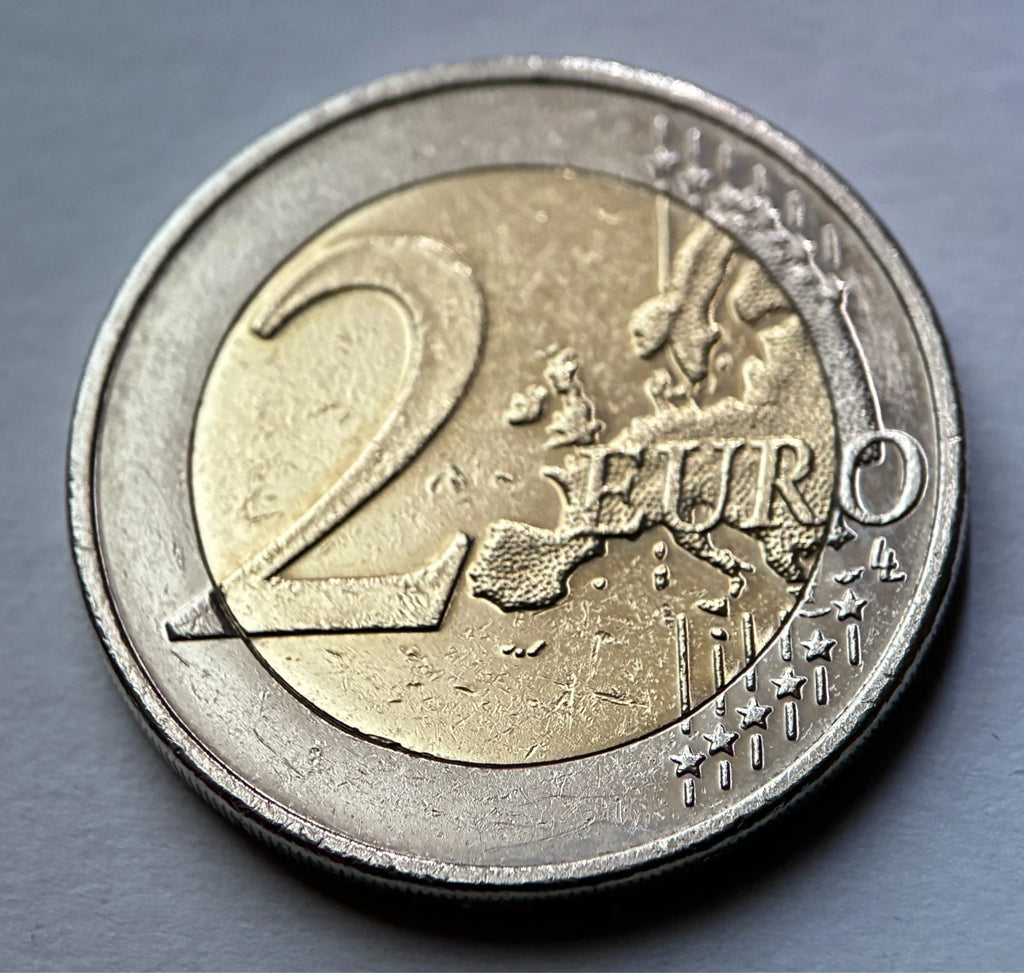 2 Euro 2012 | Estland | 10 Jahre Einführung des Euro (WWU) | Bi-Metall Gedenkmünze | schön