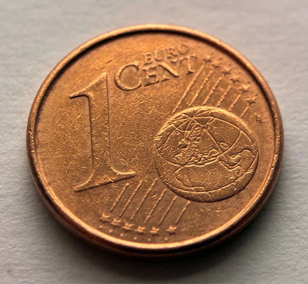 1 Cent 2005 | Spanien | Kathedrale von Santiago de Compostela | Verkupferter Stahl | Sammlermünze