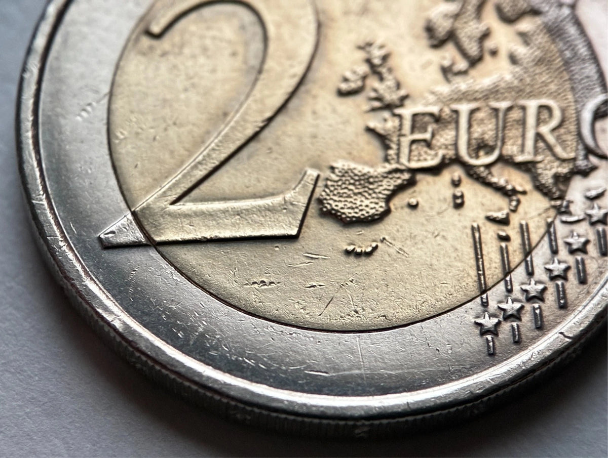 2 Euro 2022 | Frankreich | 35 Jahre Erasmus Programm | Bi-Metall Gedenkmünze | schön