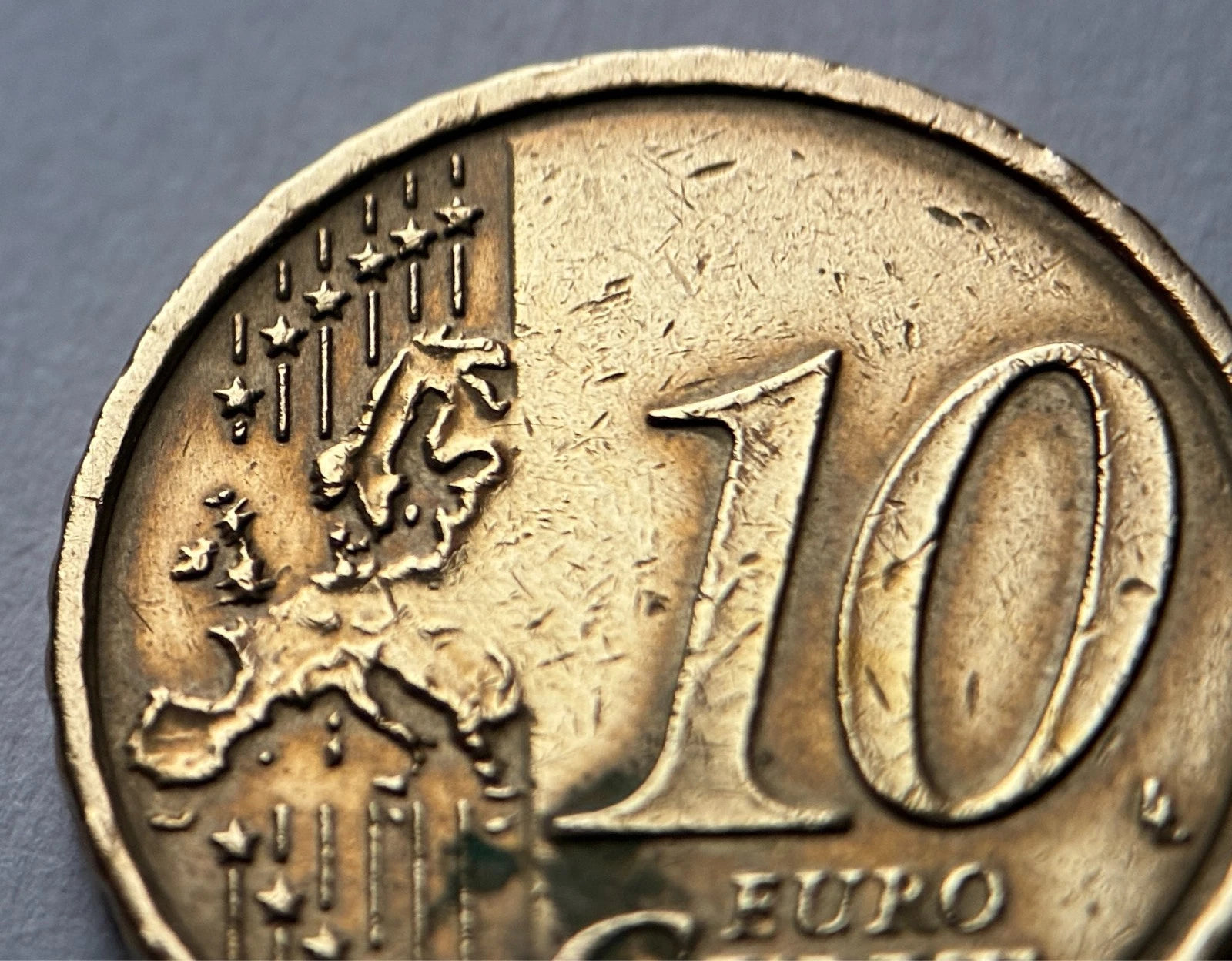 10 Cent 2009 | Slowakei | Burg Bratislava | SLOVENSKO | Nordisches Gold Münze