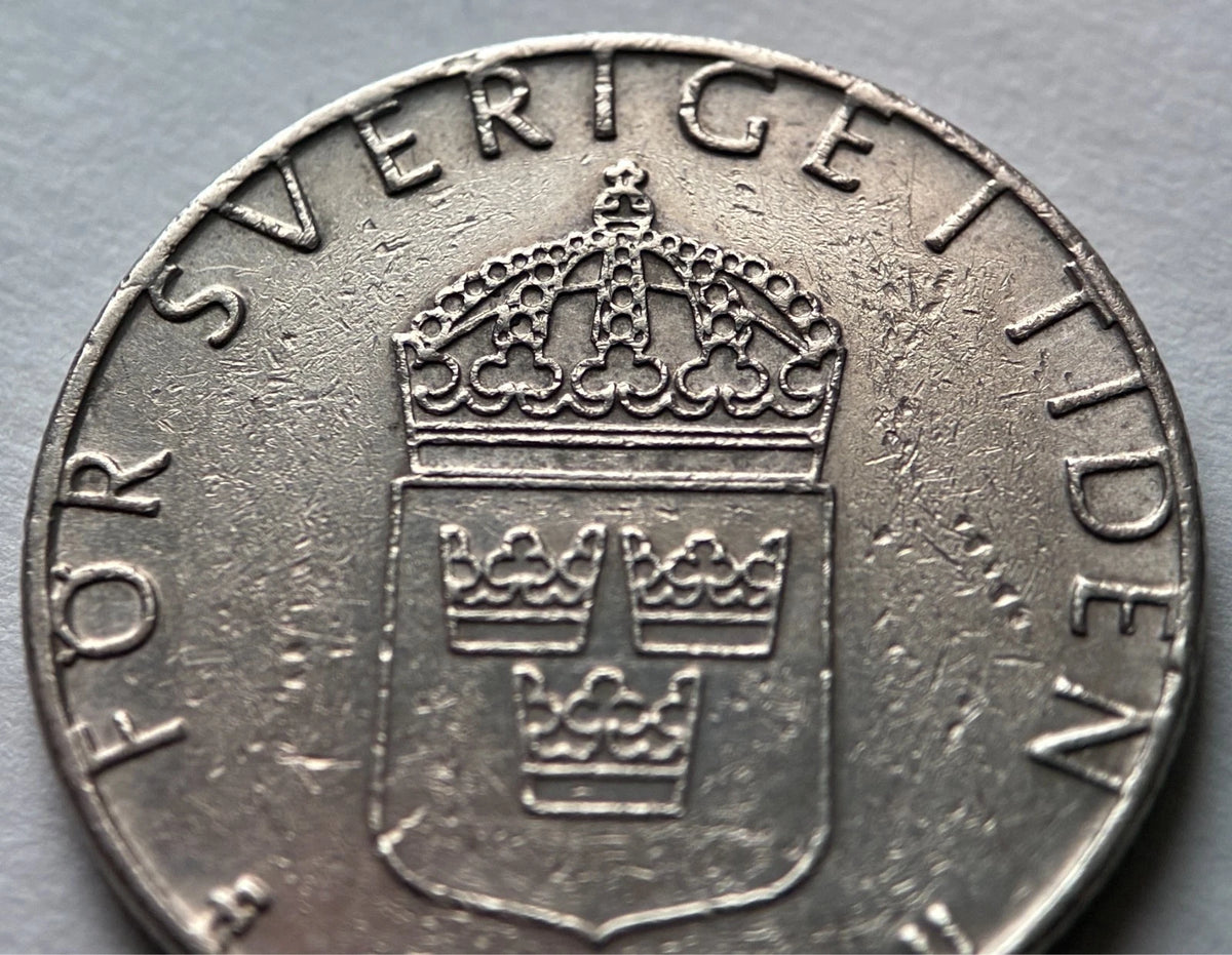 1 Krona 1979 | Schweden | König Carl XVI. Gustaf | Schwedische Krone | Münze