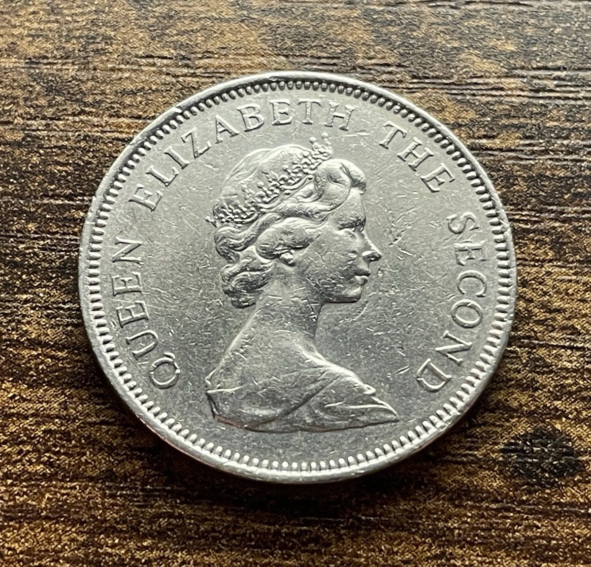 10 New Pence 1975 | Jersey | Bailiwick of Jersey | Elizabeth II. | Kupfer-Nickel Münze | schön