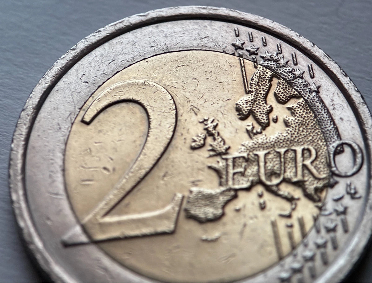 2 Euro 2021 | Italien | Danke / Grazie | Gesundheitsberufe | Bi-Metall Gedenkmünze | schön