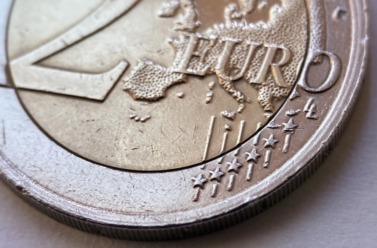 2 Euro 2022 | Slowenien | 35 Jahre Erasmus-Programm | Bi-Metall Gedenkmünze | Sehr schön
