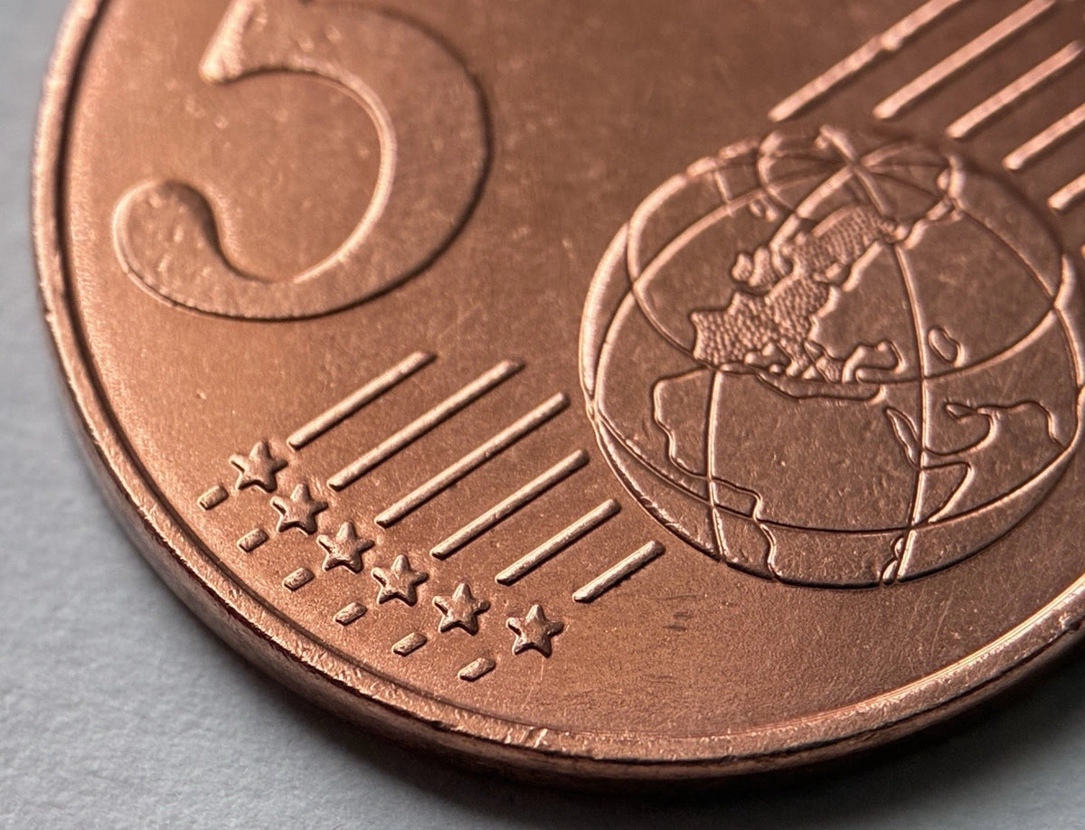 5 Cent 2023 | Kroatien | HRVATSKA | Münze aus Verkupfertem Stahl | sehr schön