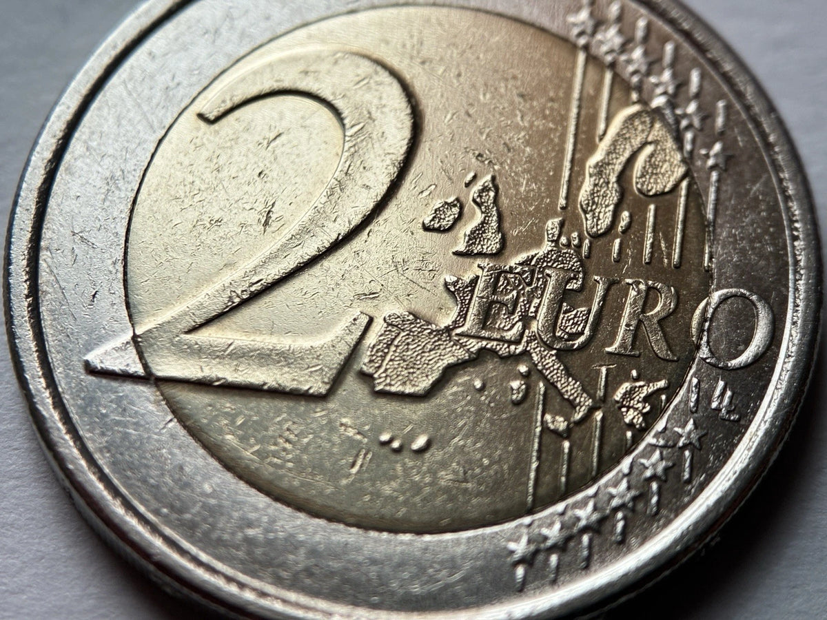 2 Euro 2005 | Luxemburg | Großherzöge Henri & Adolphe | Bi-Metall Gedenkmünze | schön