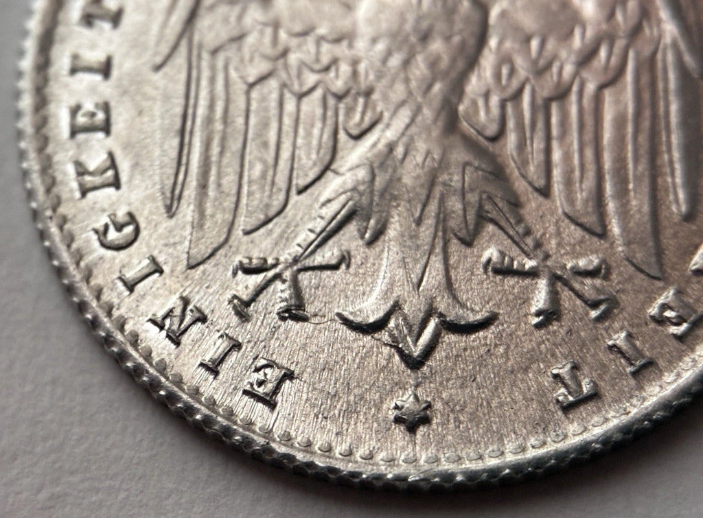 200 Mark 1923 D | Deutsches Reich | Reichsadler | mit Zertifikat | Aluminium Münze | vorzüglich
