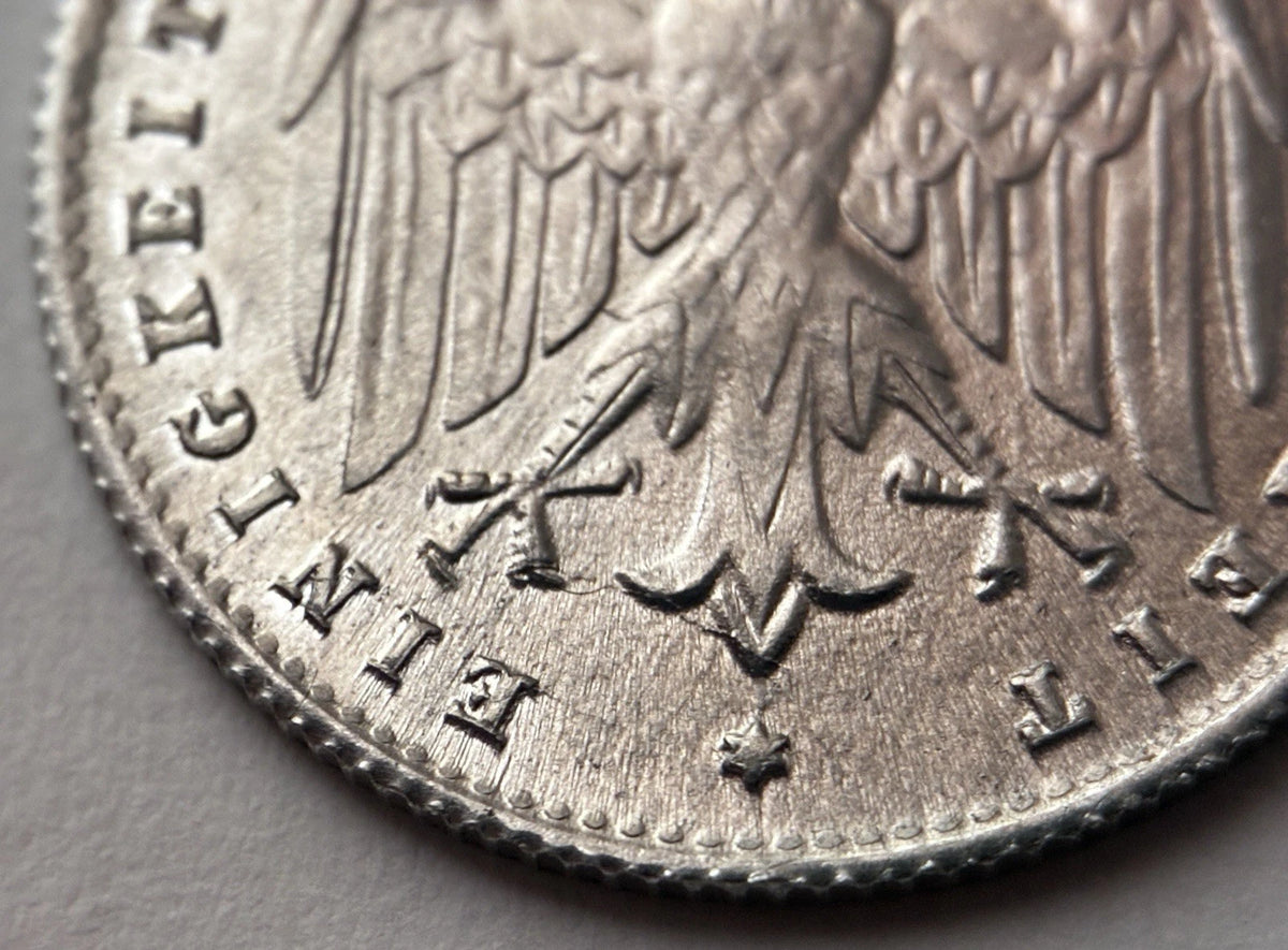 200 Mark 1923 D | Deutsches Reich | Reichsadler | mit Zertifikat | Aluminium Münze | vorzüglich