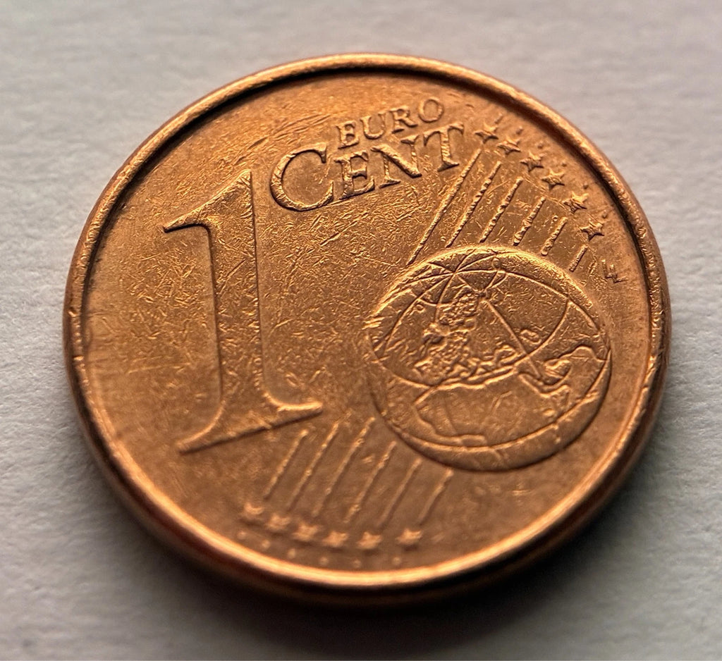 1 Cent 2005 | Spanien | Kathedrale von Santiago de Compostela | Verkupferter Stahl | Sammlermünze