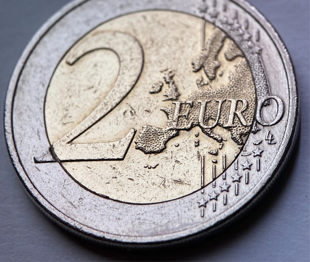 2 Euro 2012 | Estland | 10 Jahre Einführung des Euro (WWU) | Bi-Metall Gedenkmünze | schön