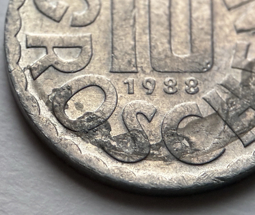 10 Groschen 1988 | Republik Österreich | Aluminium Münze