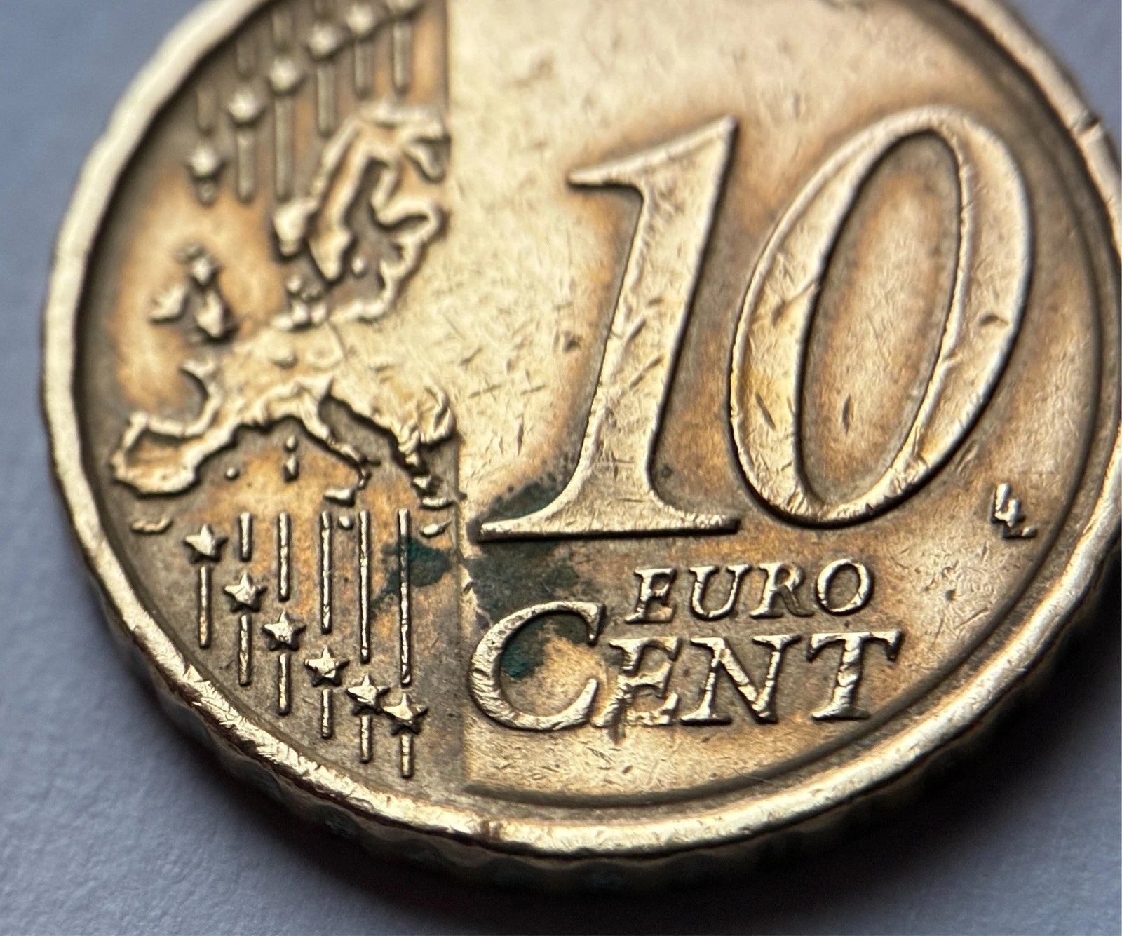 10 Cent 2009 | Slowakei | Burg Bratislava | SLOVENSKO | Nordisches Gold Münze