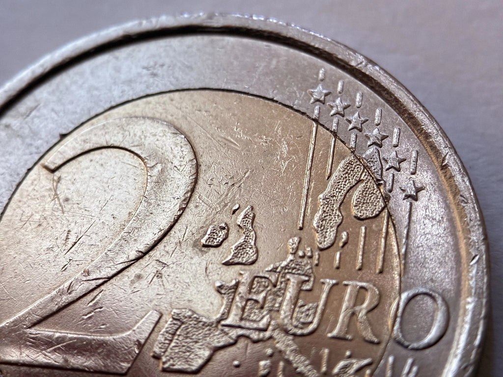 2 Euro 2002 | Italien | Dante Alighieri | Bi-Metall Münze | schön