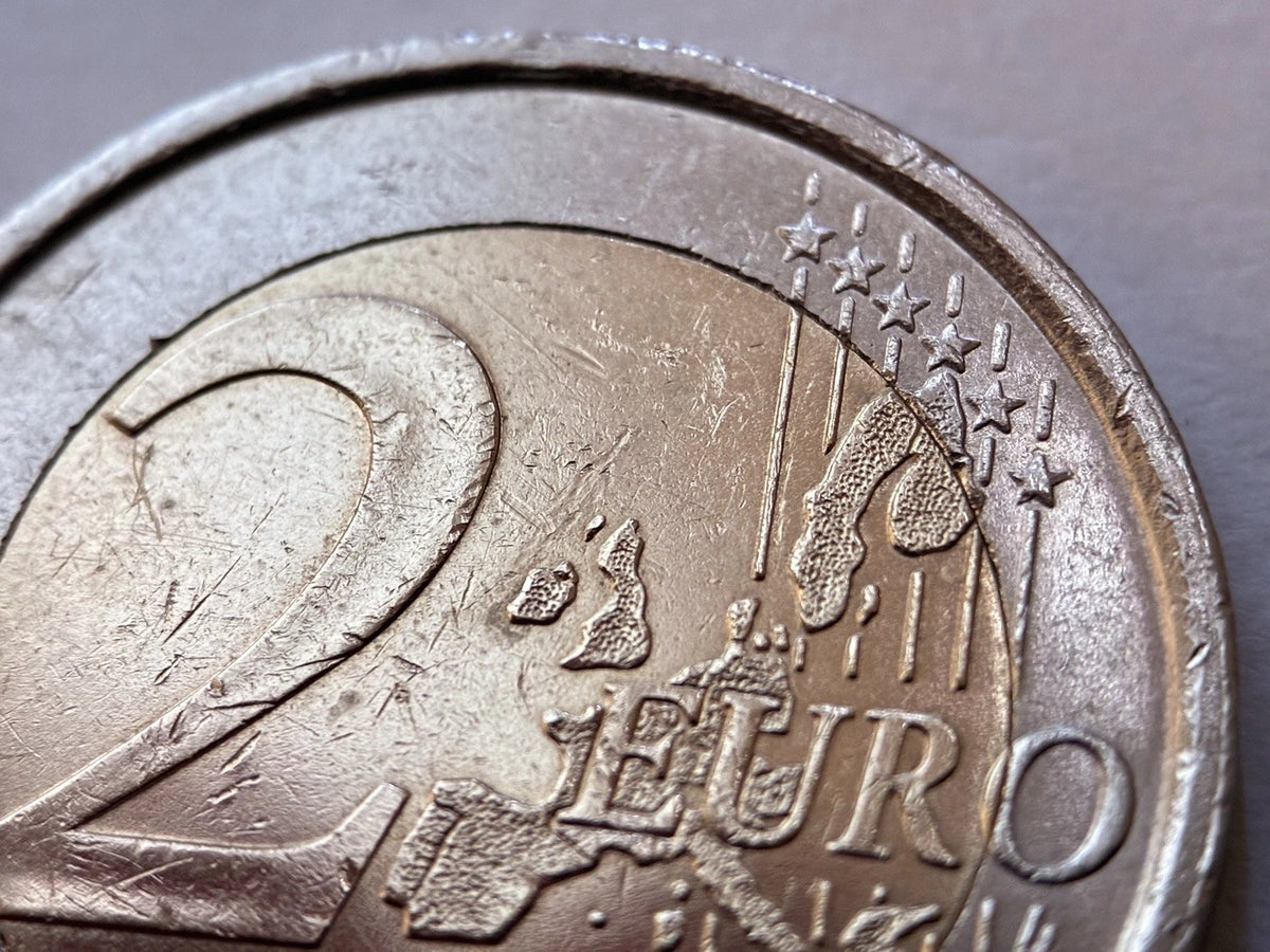 2 Euro 2002 | Italien | Dante Alighieri | Bi-Metall Münze | schön