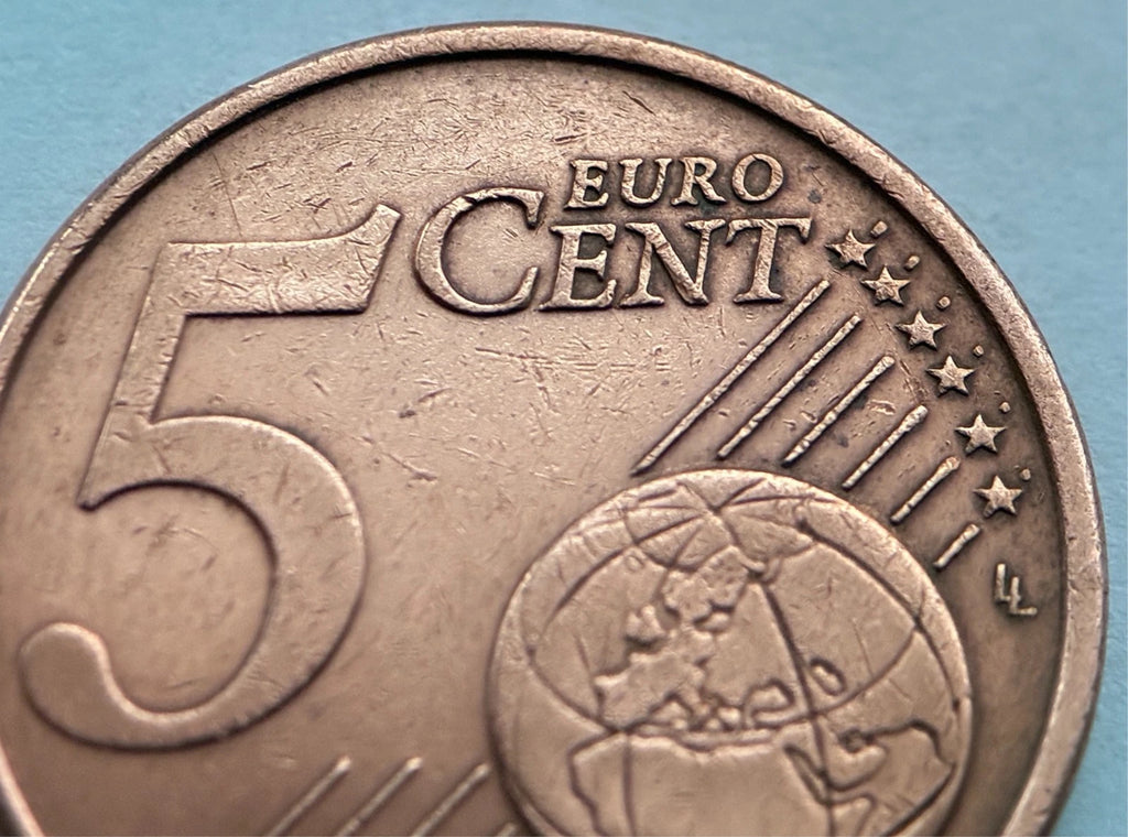 5 Cent 2015 | Litauen | Vytis Ritter | Verkupferter Stahl Münze | schön