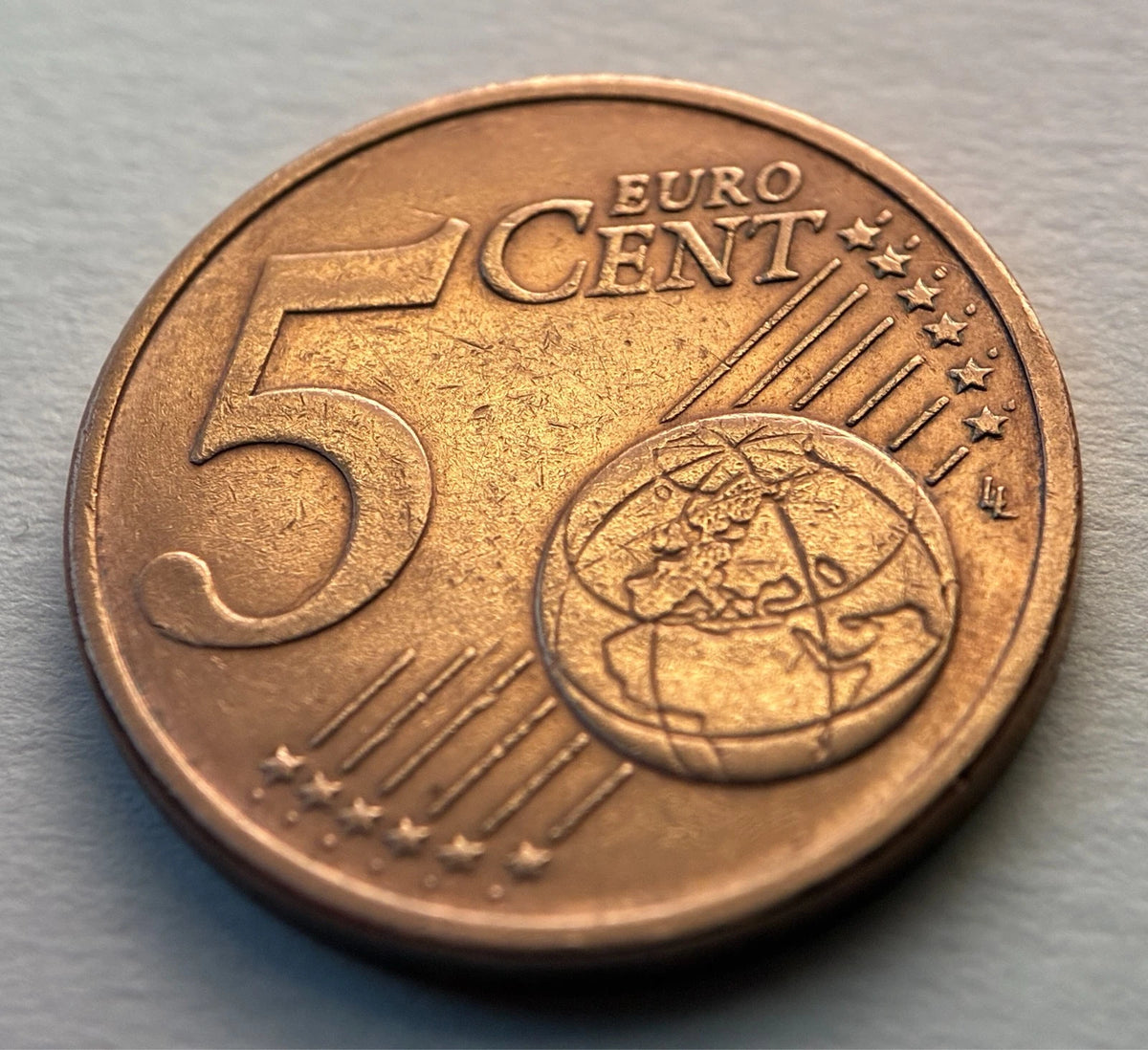 5 Cent 2009 | Slowakei | Berg Kriváň | Verkupferter Stahl Münze | schön