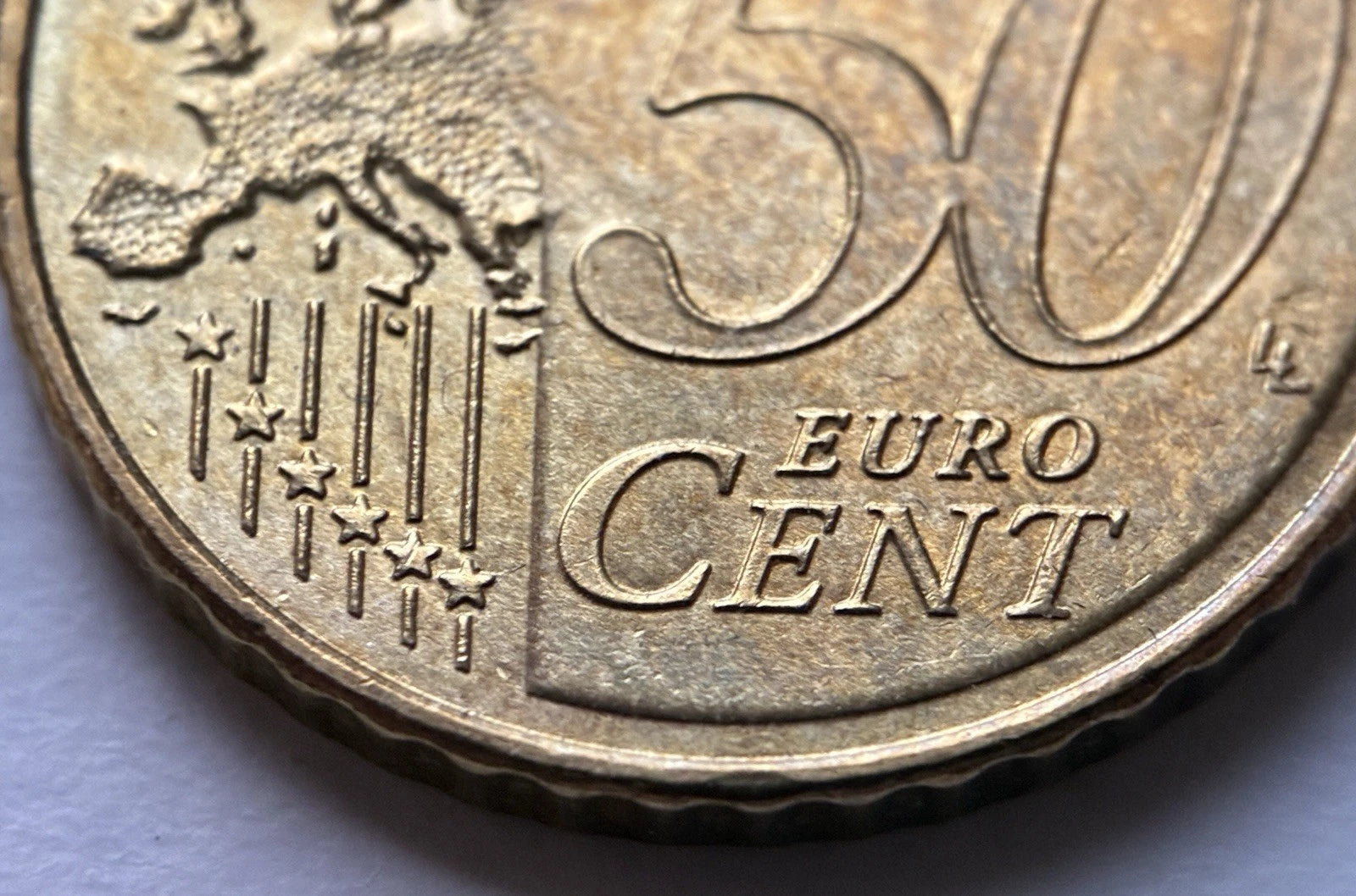50 Cent 2026 | Bulgarien | Madara-Reiter & Europa-Karte | Nordisches Gold Münze