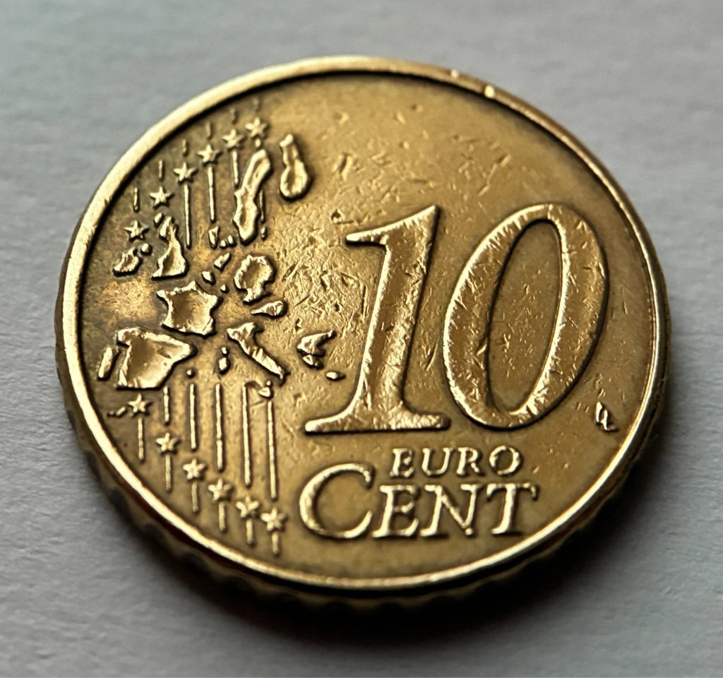 10 Cent 1999 | Belgien | König Albert II. | Nordisches Gold Münze