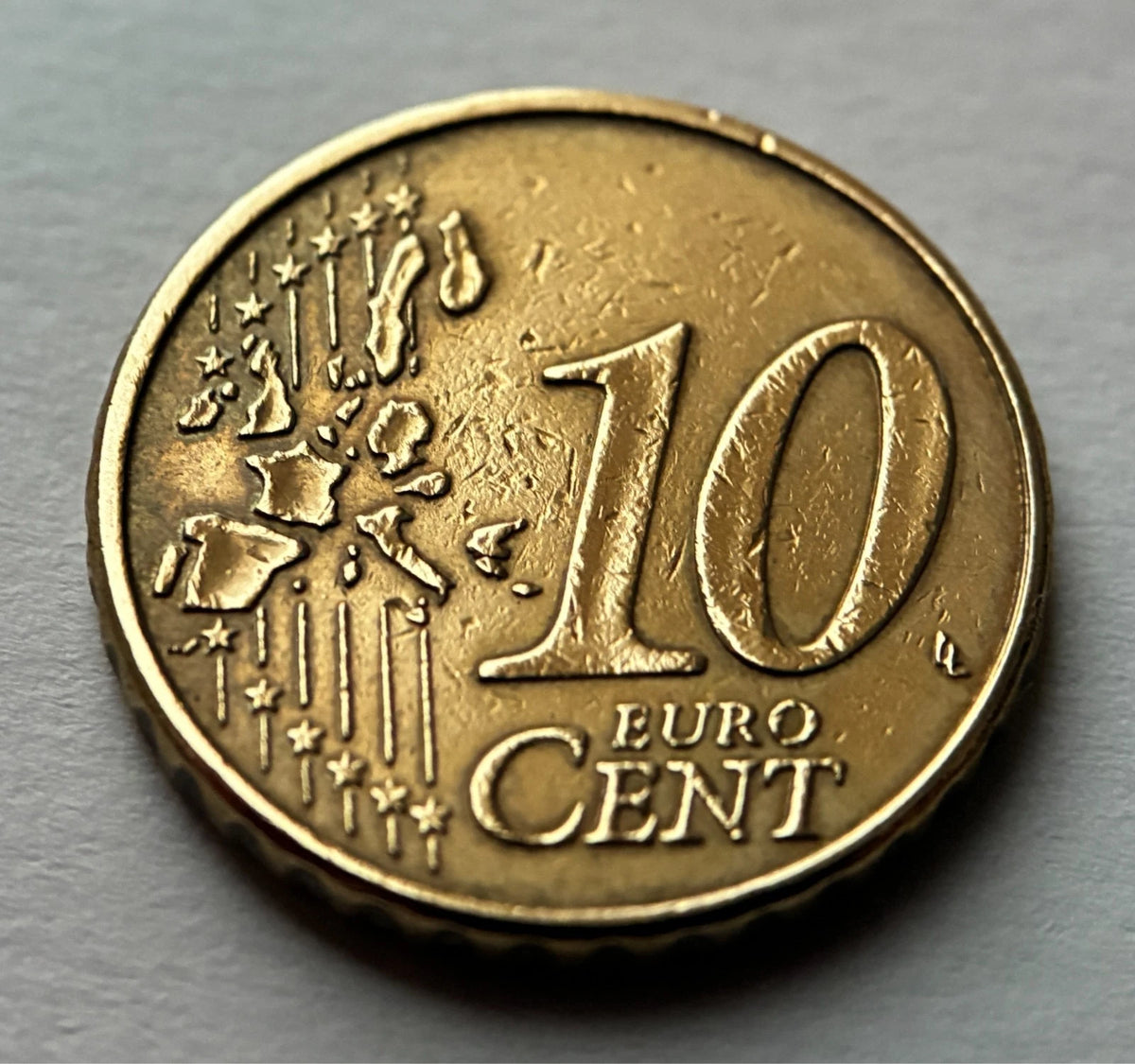 10 Cent 1999 | Belgien | König Albert II. | Nordisches Gold Münze