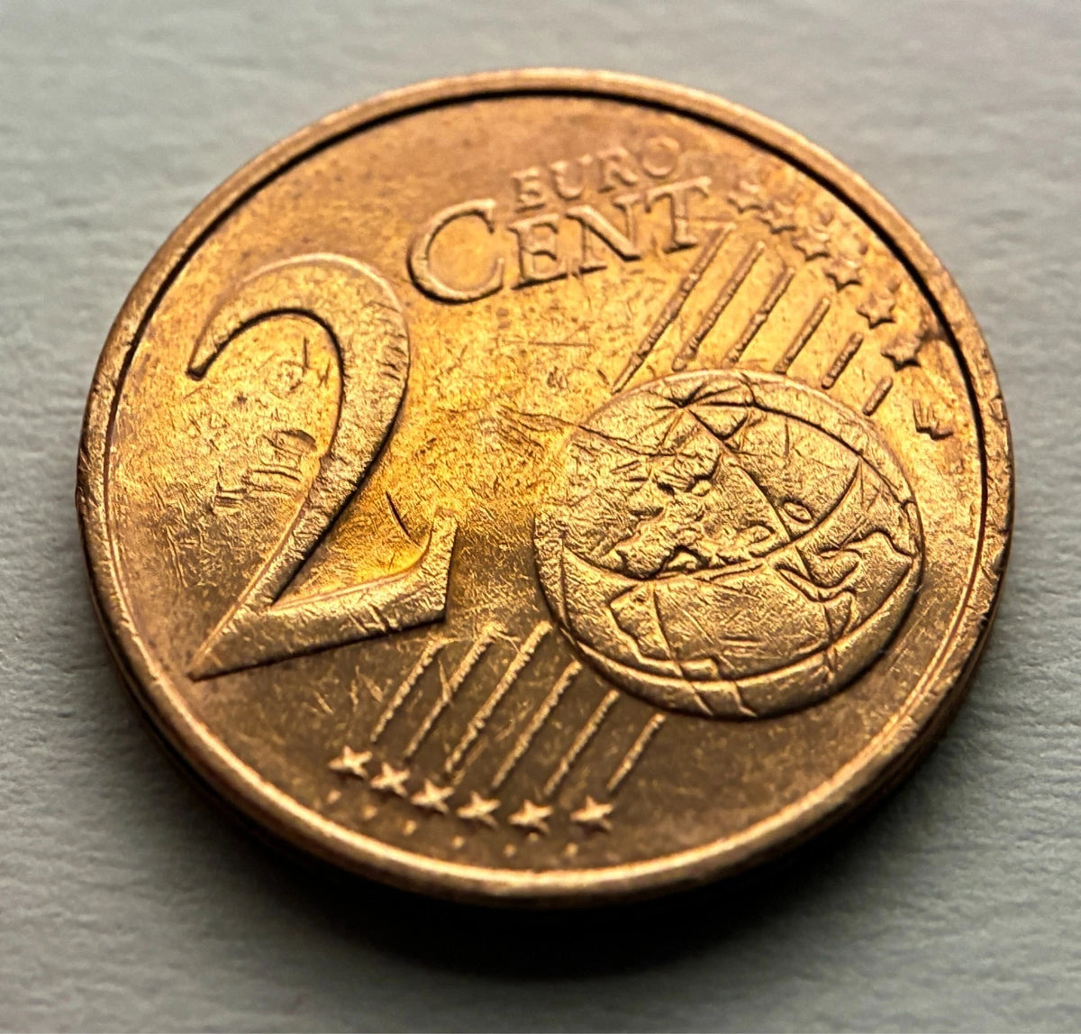 2 Cent 2003 | Niederlande | Königin Beatrix | Verkupferter Stahl Münze | schön