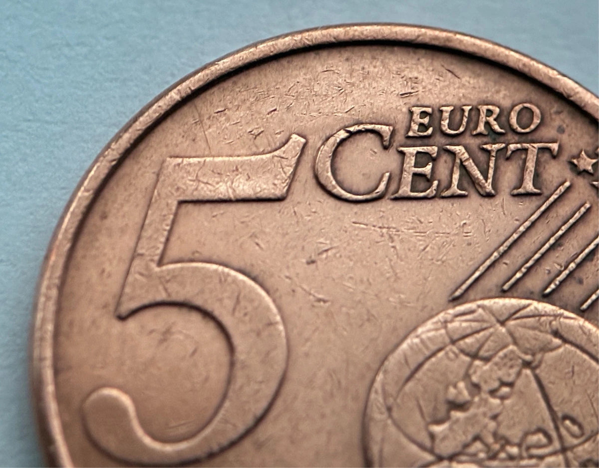5 Cent 2015 | Litauen | Vytis Ritter | Verkupferter Stahl Münze | schön