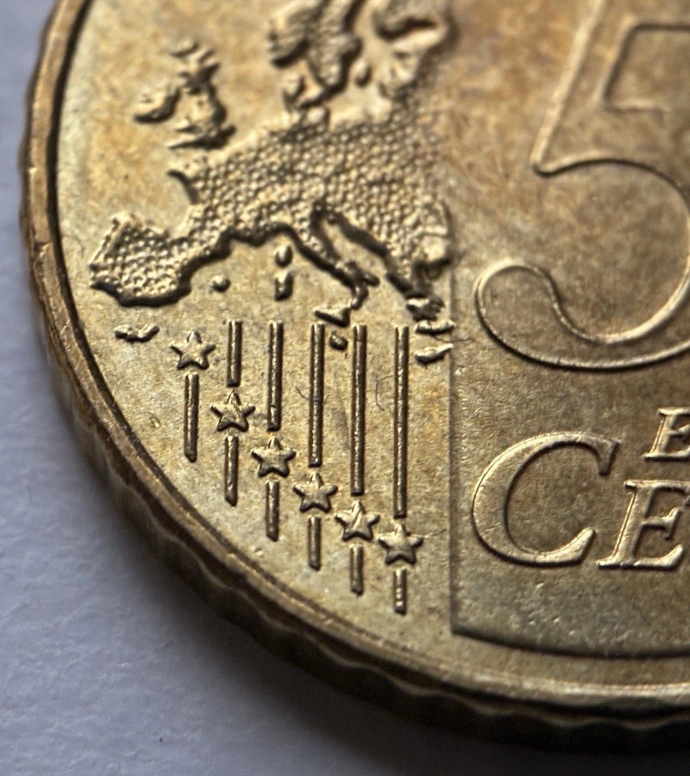 50 Cent 2026 | Bulgarien | Madara-Reiter & Europa-Karte | Nordisches Gold Münze