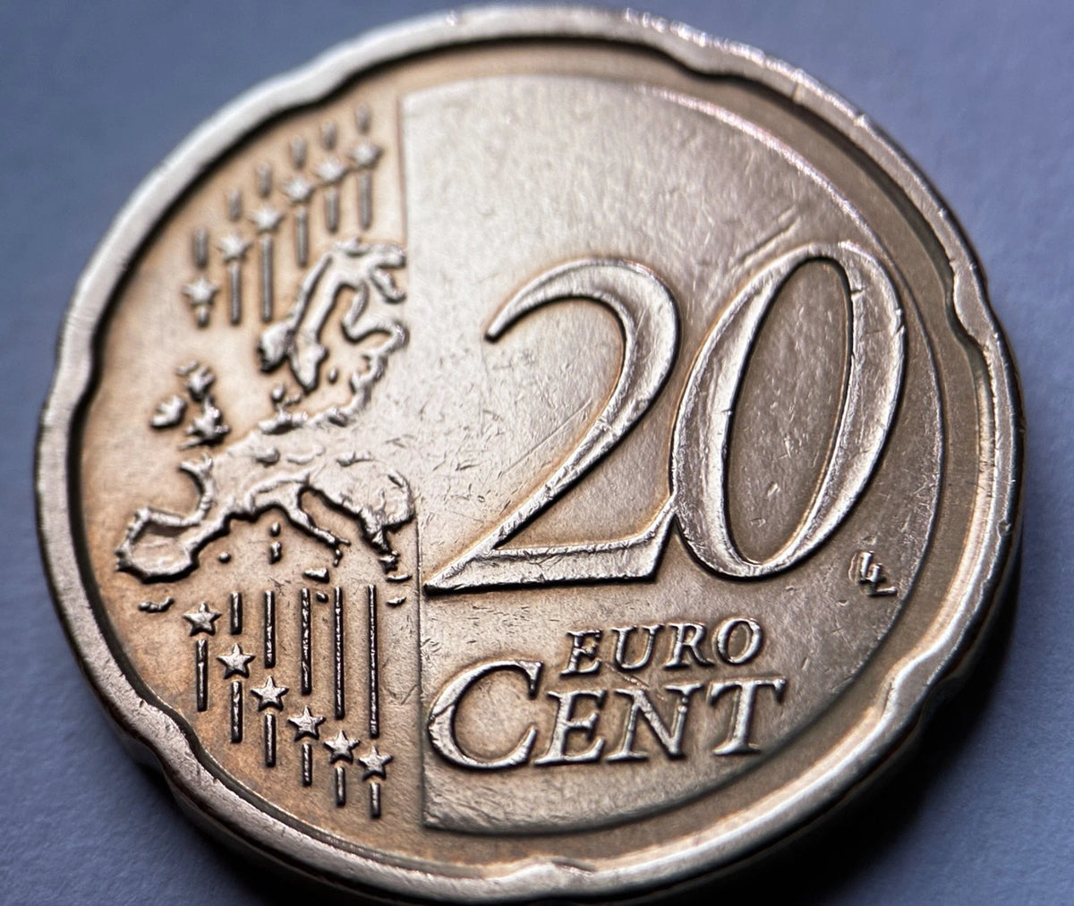 20 Cent 2019 | Slowenien | Lipizzaner Pferde | Nordisches Gold Münze | schön