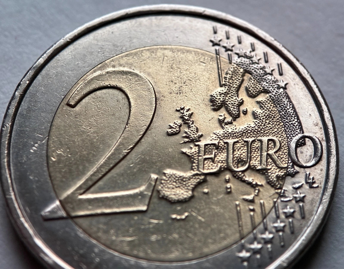 2 Euro 2022 | Frankreich | 35 Jahre Erasmus Programm | Bi-Metall Gedenkmünze | schön