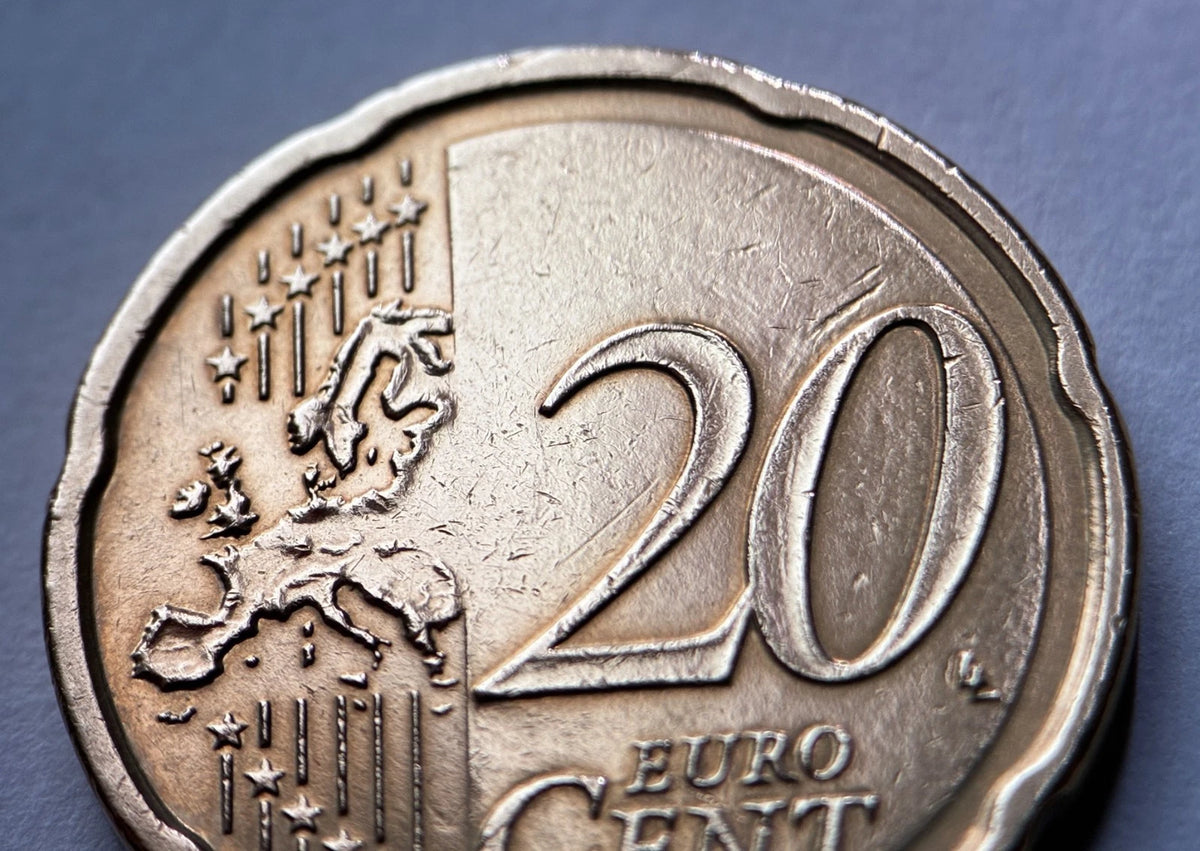 20 Cent 2019 | Slowenien | Lipizzaner Pferde | Nordisches Gold Münze | schön