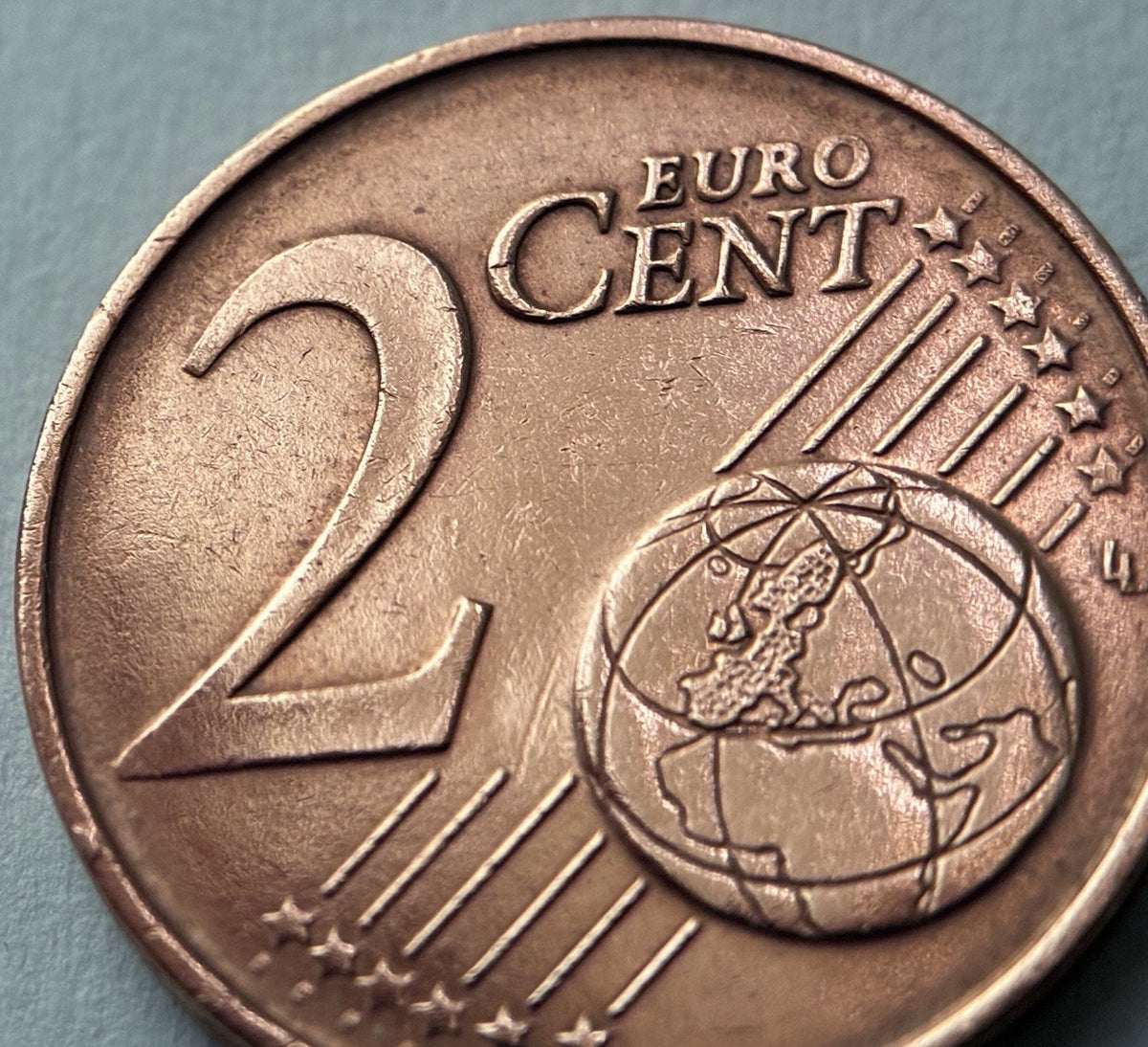 2 Cent 2002 | Griechenland | Griechische Korvette | Verkupferter Stahl Münze | sehr schön
