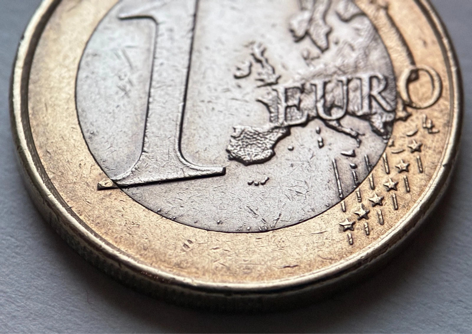 1 Euro 2007 | Slowenien | Primož Trubar | Stati inu obstati | Bi-Metall Münze