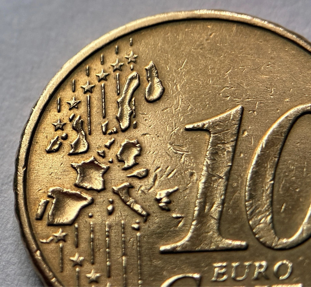 10 Cent 2002 F | Deutschland | Brandenburger Tor | Nordisches Gold Münze
