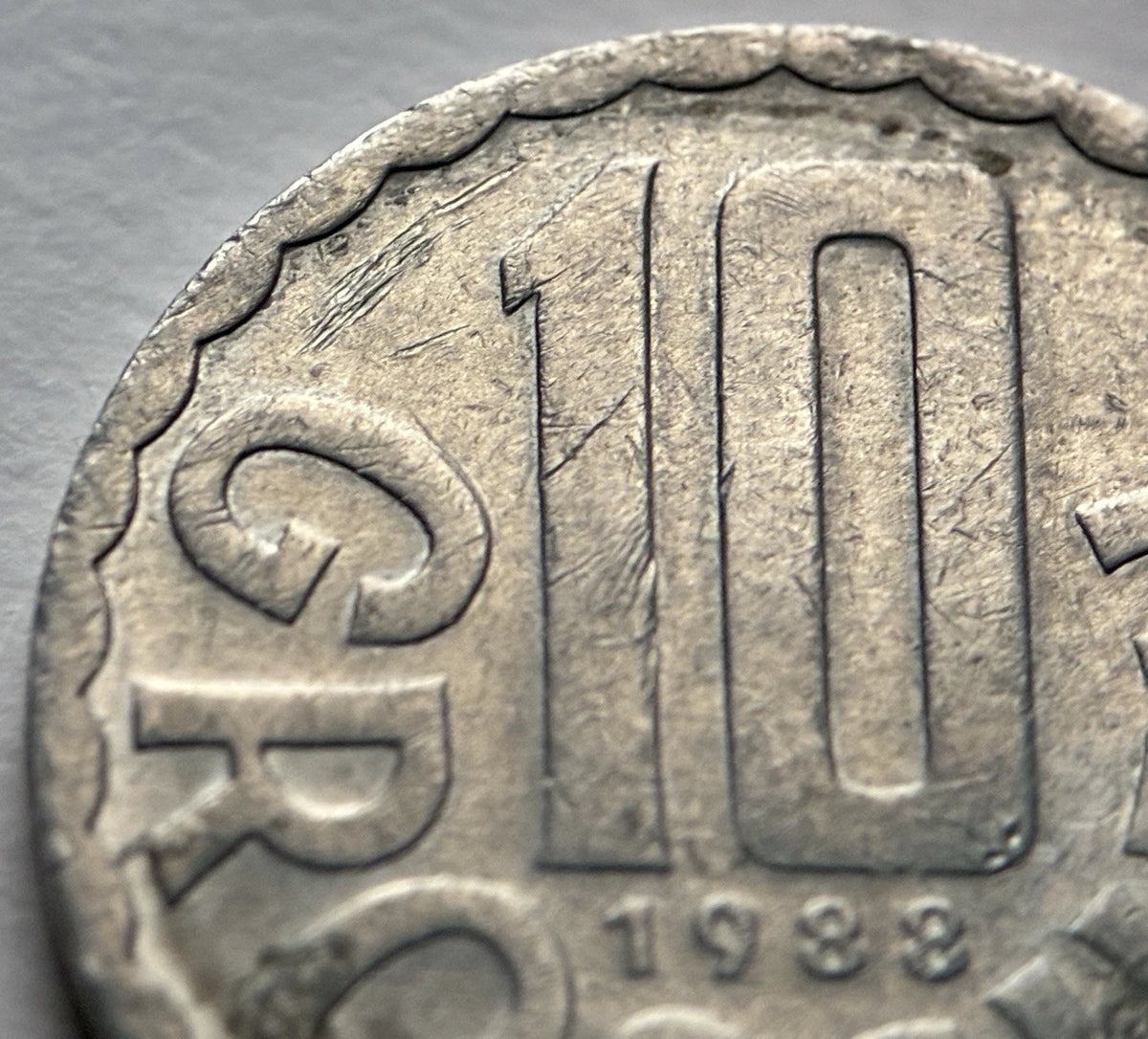 10 Groschen 1988 | Republik Österreich | Aluminium Münze