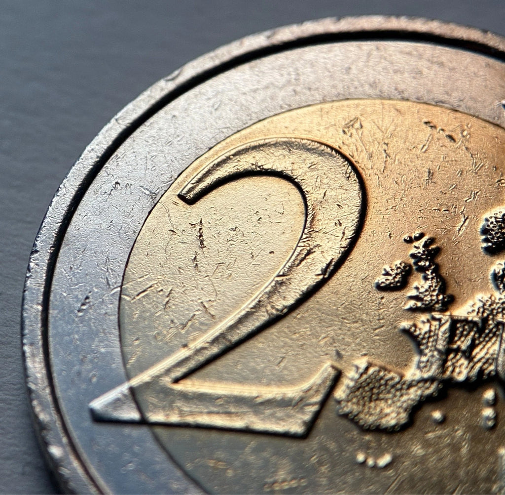 2 Euro 2012 | Slowakei | 10 Jahre Euro-Bargeld | Bi-Metall Gedenkmünze | schön