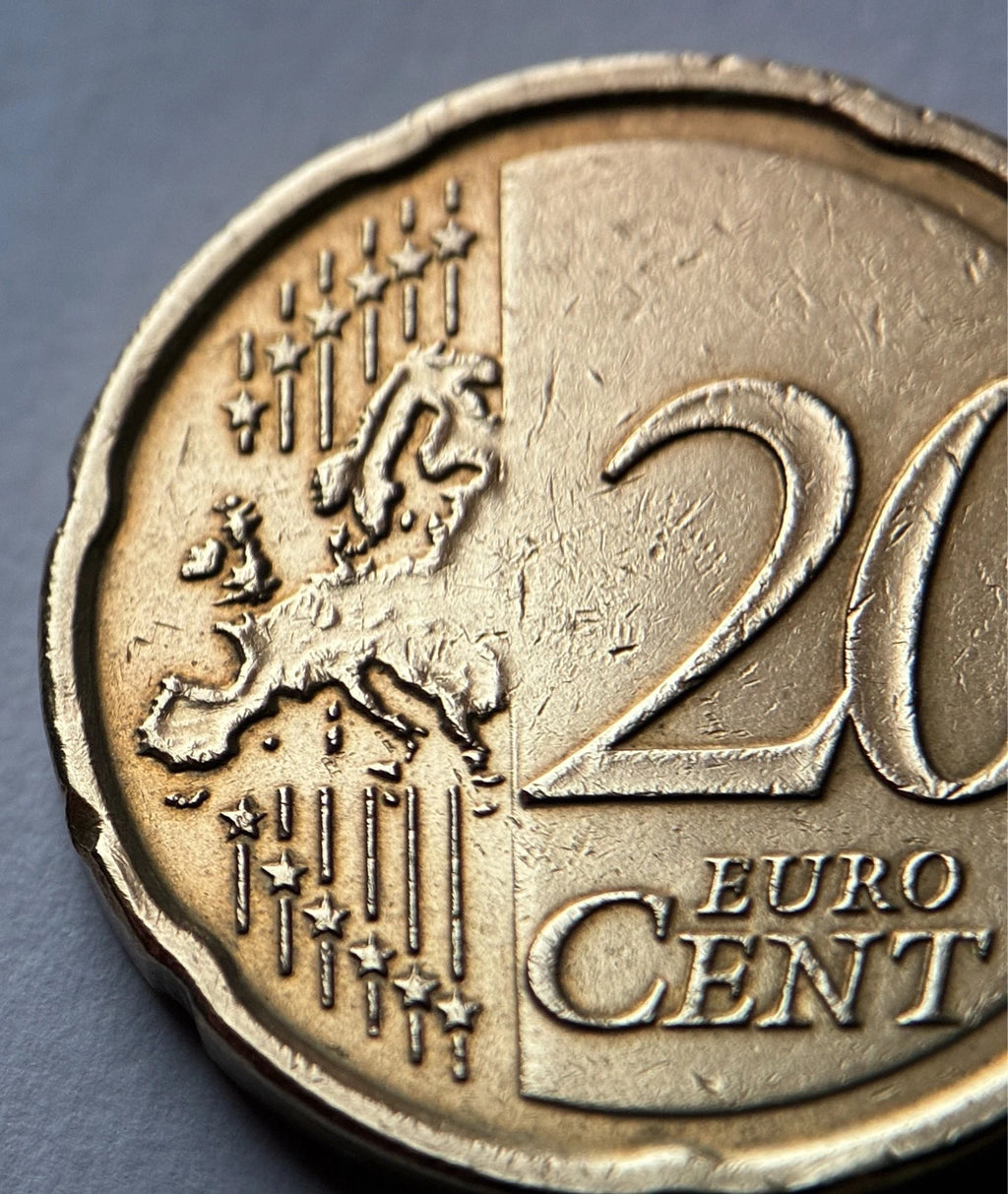 20 Cent 2015 | Litauen | Vytis Ritter | Münze aus Nordischem Gold | schön