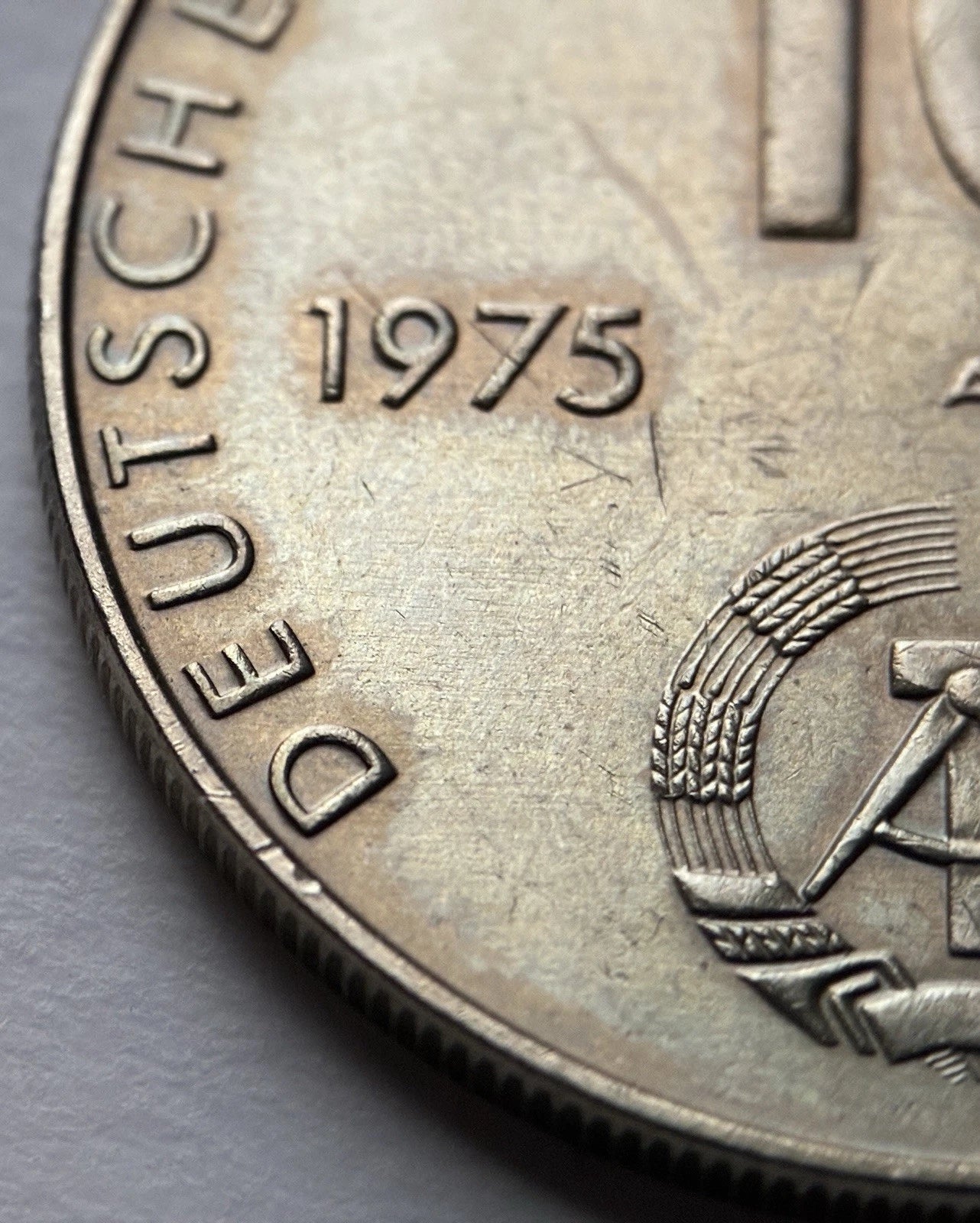 10 Mark 1975 A | Deutsche Demokratische Republik (DDR) | 20 Jahre Warschauer Vertrag | Kupfer-Zink-Nickel | Gedenkmünze | sehr schön
