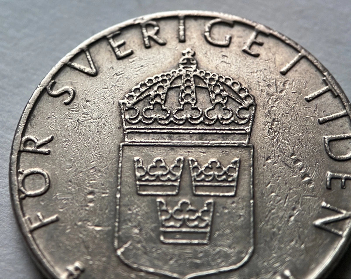 1 Krona 1979 | Schweden | König Carl XVI. Gustaf | Schwedische Krone | Münze