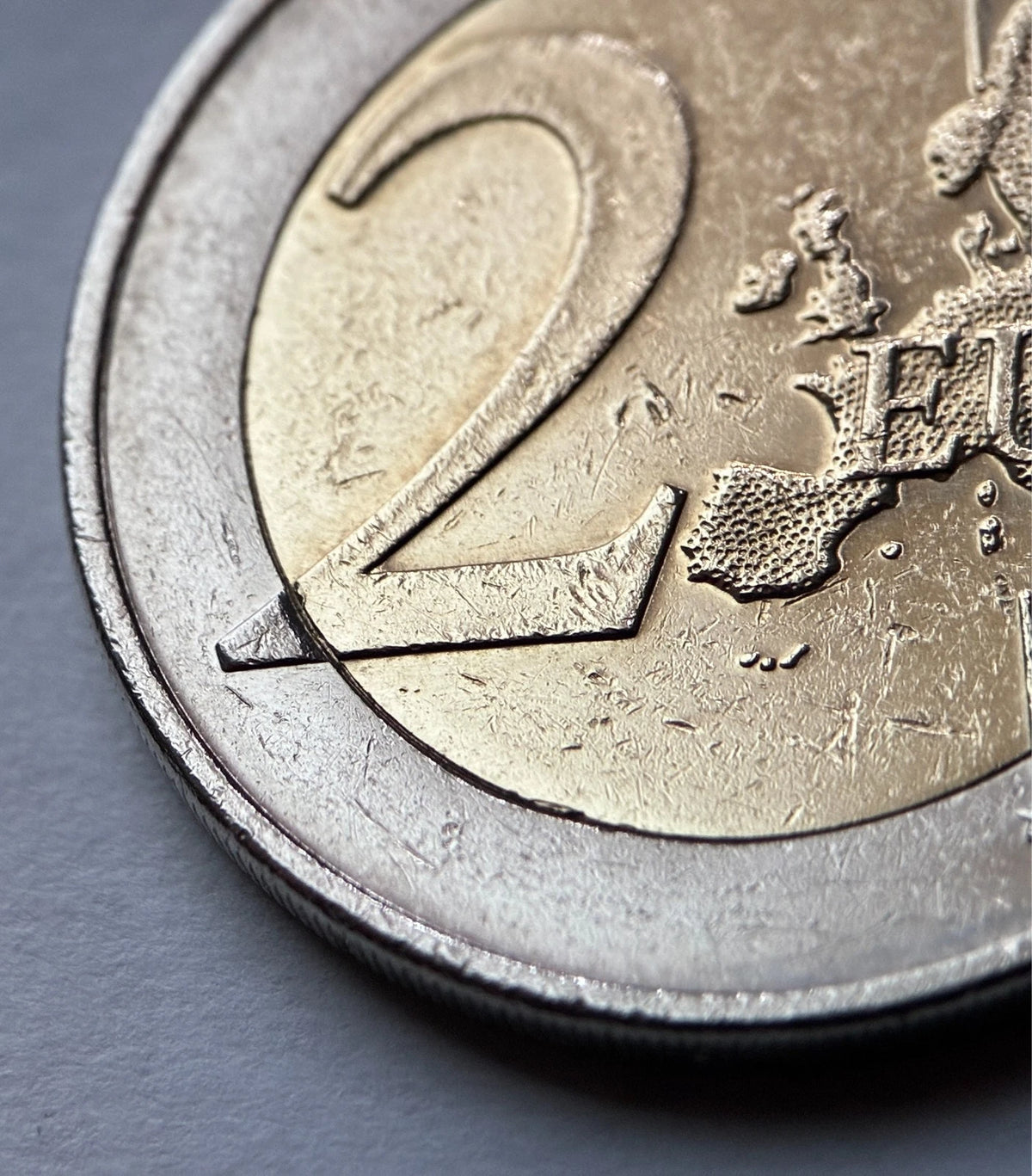 2 Euro 2012 | Estland | 10 Jahre Einführung des Euro (WWU) | Bi-Metall Gedenkmünze | schön
