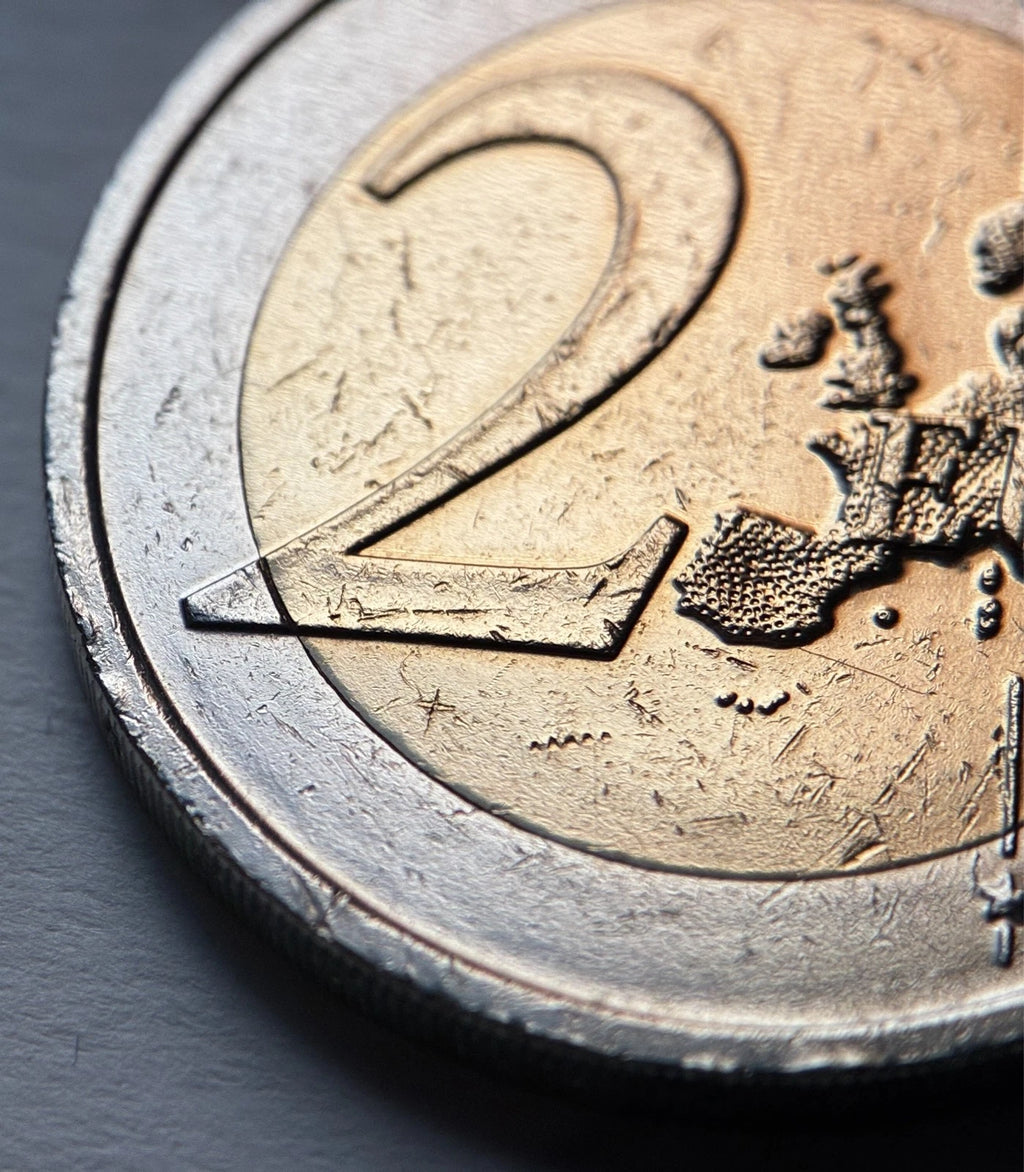 2 Euro 2012 | Slowakei | 10 Jahre Euro-Bargeld | Bi-Metall Gedenkmünze | schön