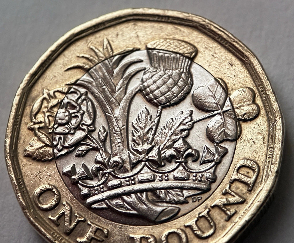 1 Pfund 2016 – Königin Elizabeth II. – Großbritannien – Seltene Fehlprägung / Rarität