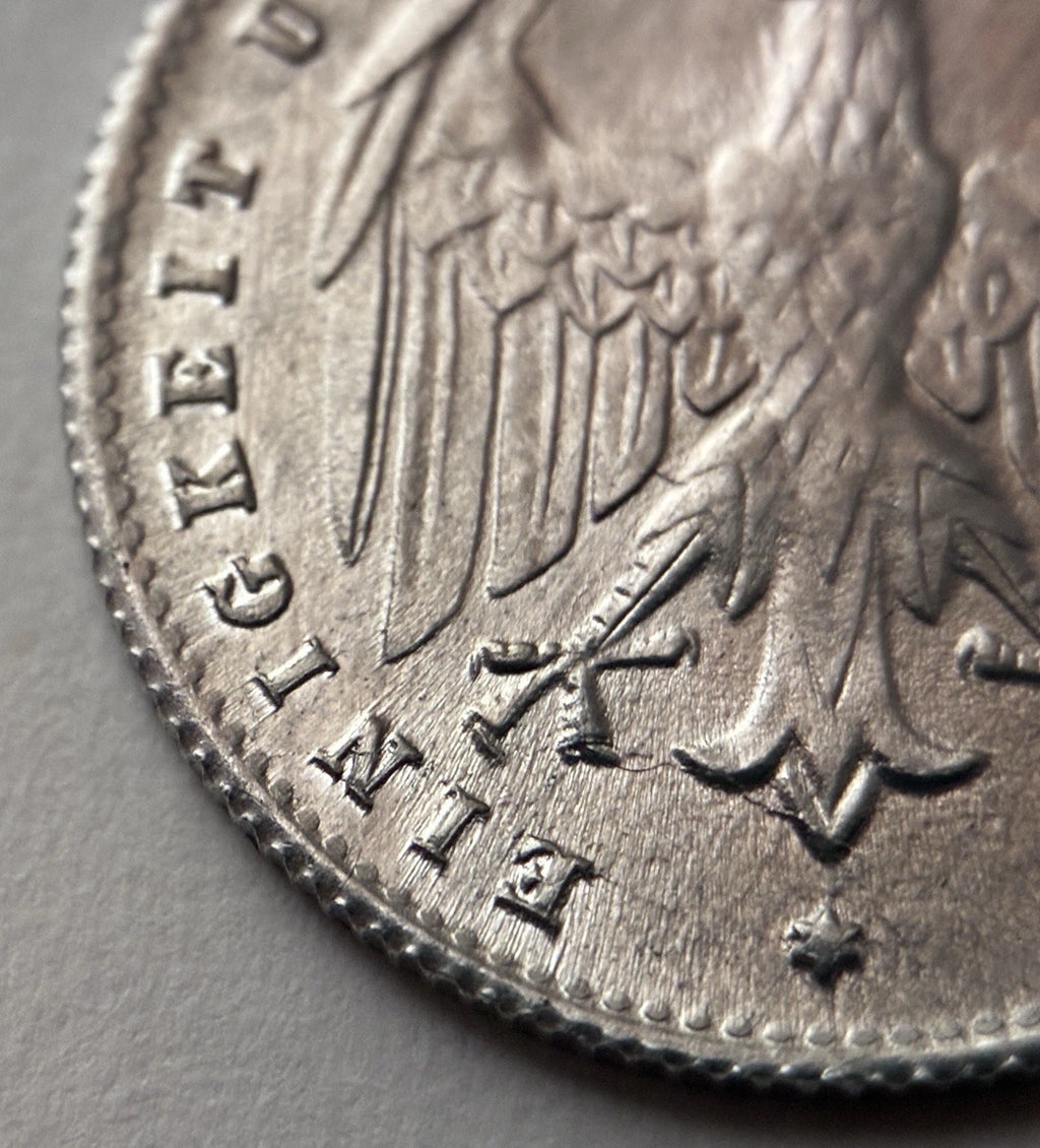 200 Mark 1923 D | Deutsches Reich | Reichsadler | mit Zertifikat | Aluminium Münze | vorzüglich