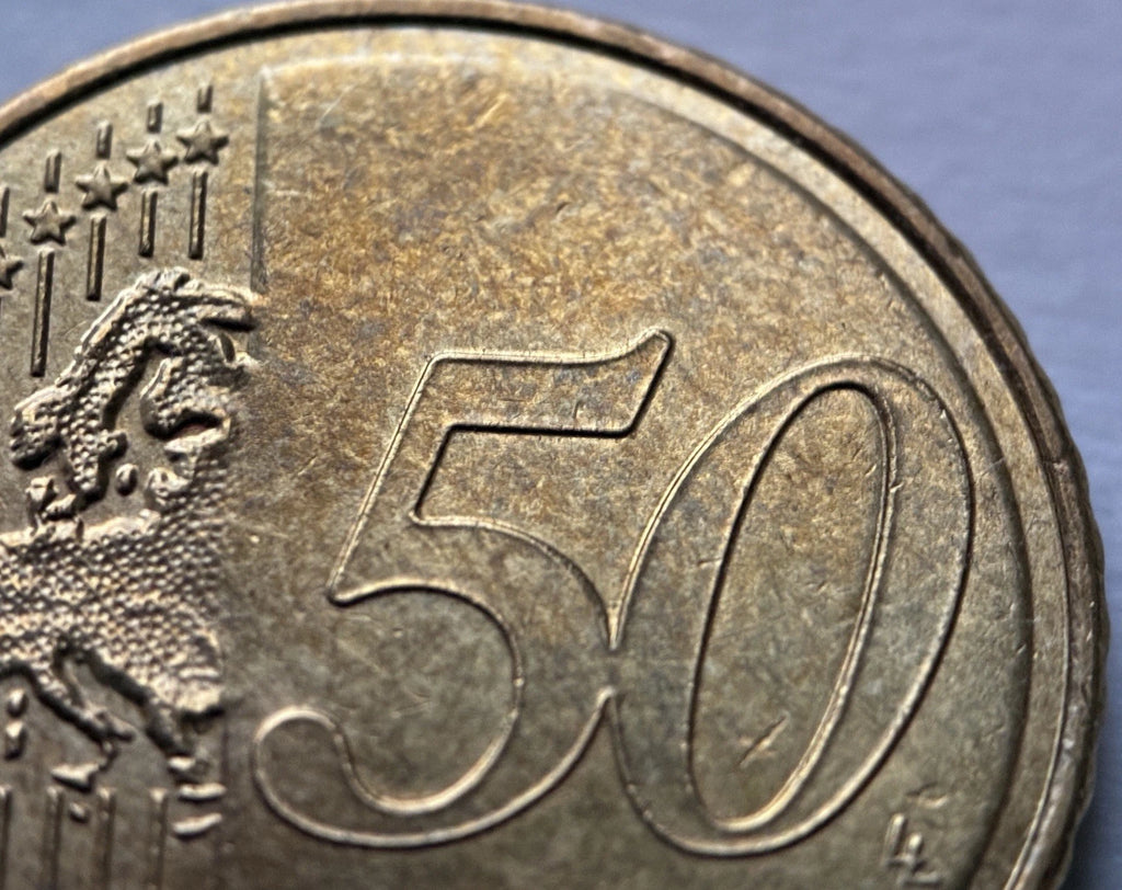 50 Cent 2026 | Bulgarien | Madara-Reiter & Europa-Karte | Nordisches Gold Münze