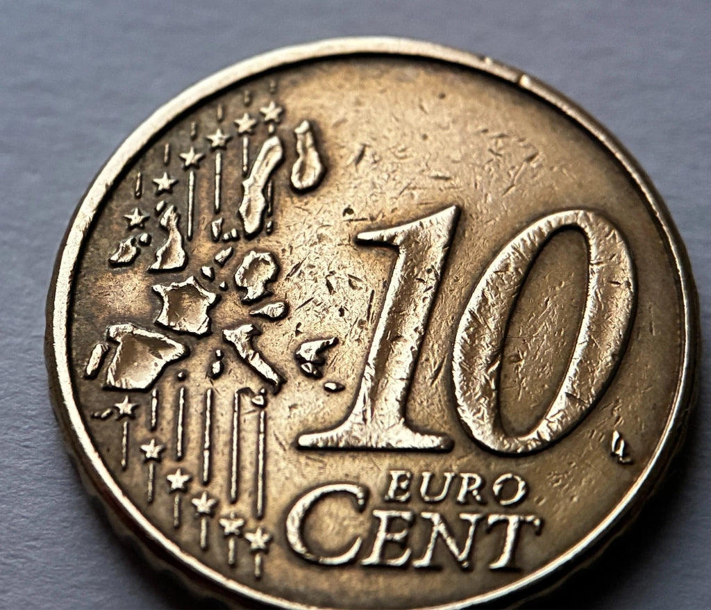 10 Cent 1999 | Belgien | König Albert II. | Nordisches Gold Münze