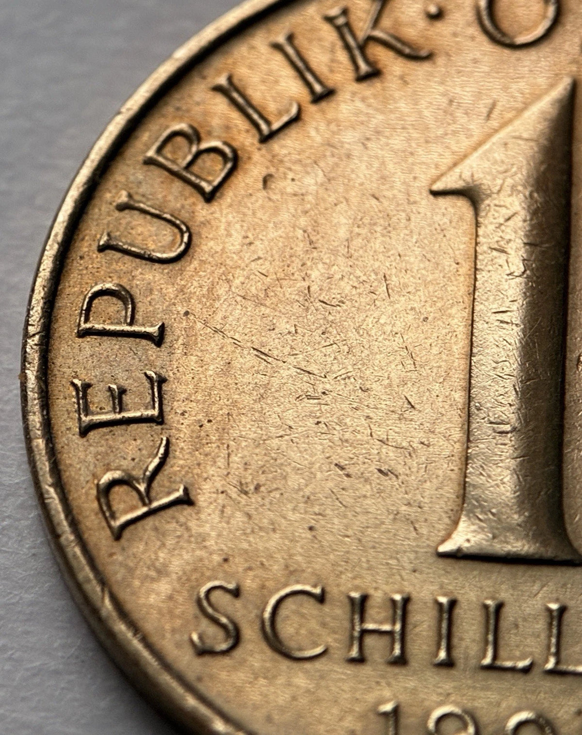 1 Schilling 1995 | Österreich | Edelweiß | Alpenblume | Aluminiumbronze Münze | sehr schön