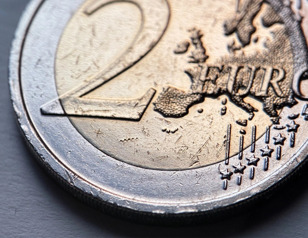 2 Euro 2012 | Slowakei | 10 Jahre Euro-Bargeld | Bi-Metall Gedenkmünze | schön