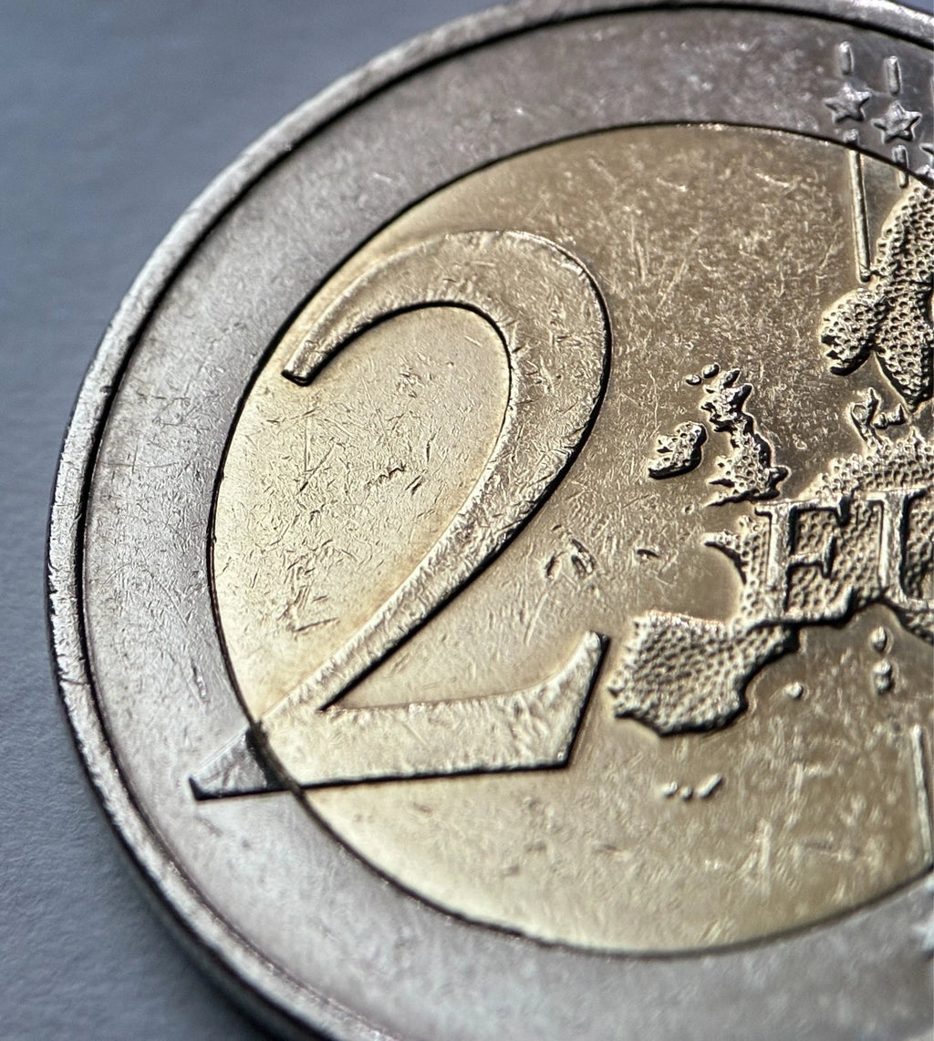 2 Euro 2012 | Estland | 10 Jahre Einführung des Euro (WWU) | Bi-Metall Gedenkmünze | schön