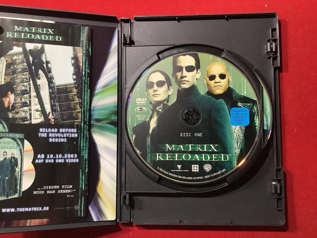 DVD Matrix Reloaded 2 Disc Edition