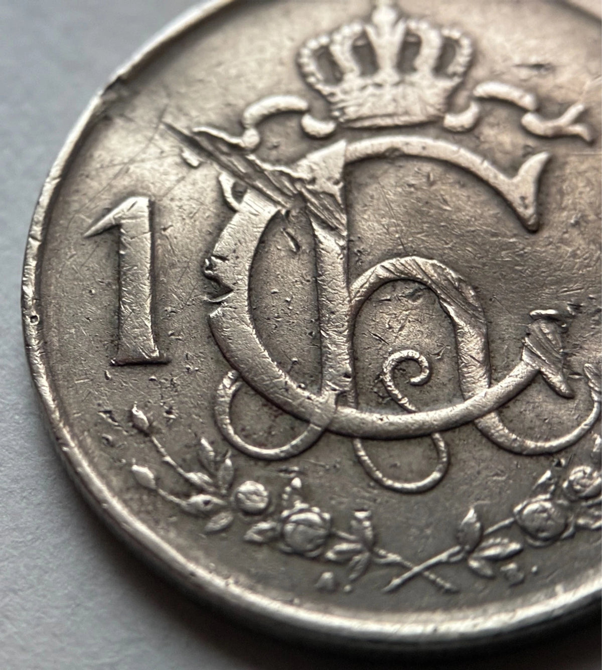 1 Franc 1952 | Luxemburg | „Feierstëppler“ | Großherzogin Charlotte | Kupfer-Nickel-Münze | schön